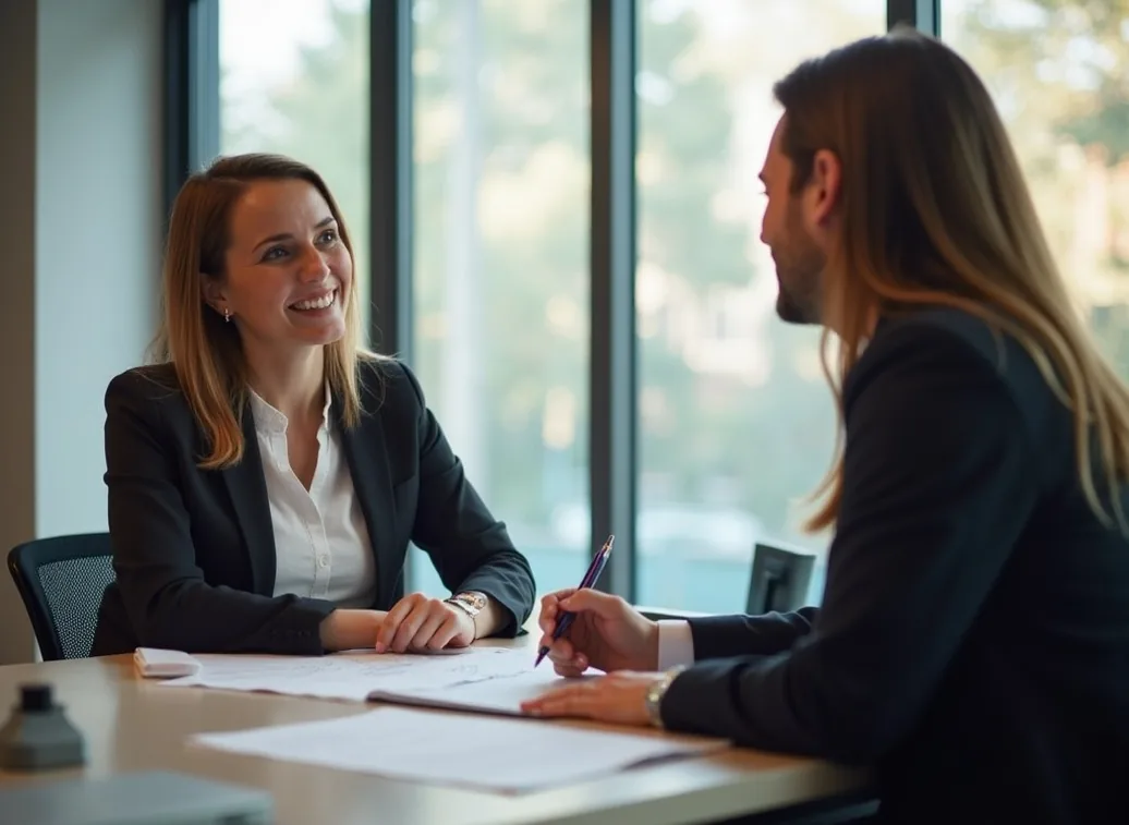 Business mentorship consultation modern setting